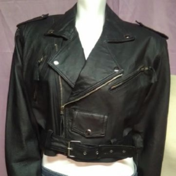 Wilsons Leather Asymmetrical Motorcycle Jacket